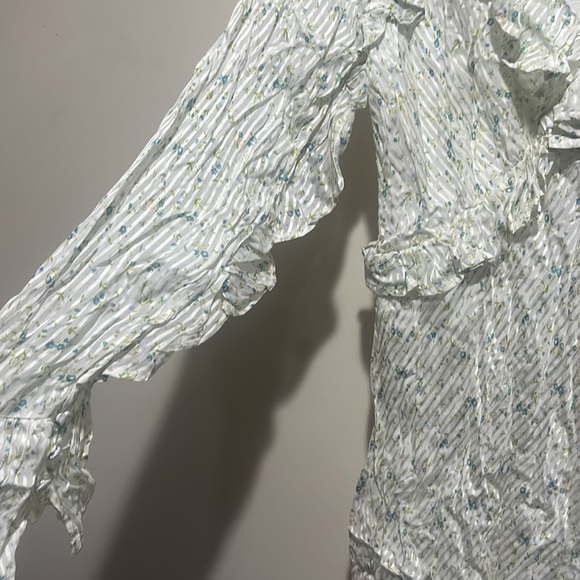 FREE PEOPLE Sweetest Thing Ruffle Mini Dress - Picture 9 of 14